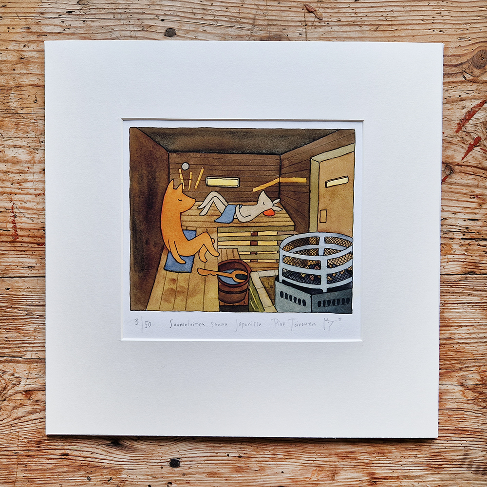 Suomalainen sauna Japanissa