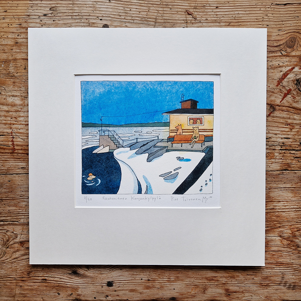 18. Rauhaniemen Kansankylpylä in Matt 18. Rauhaniemen Kansankylpylä in Matt