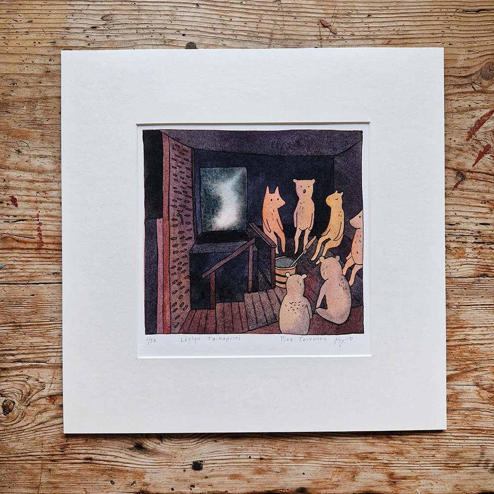 Löylyn taikapiiri in matt Löylyn taikapiiri in matt